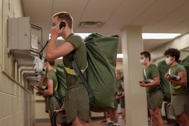 Navy boot shop camp backpack